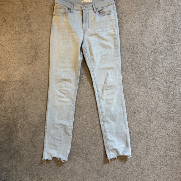 Levi’s 724 high rise straight denim jeans 29 light wash - Picture 2 of 7